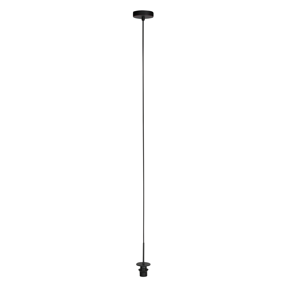 Hängelampe Schwarz E27 Kabel verstellbar Steinhauer Mexlite – Bild 3