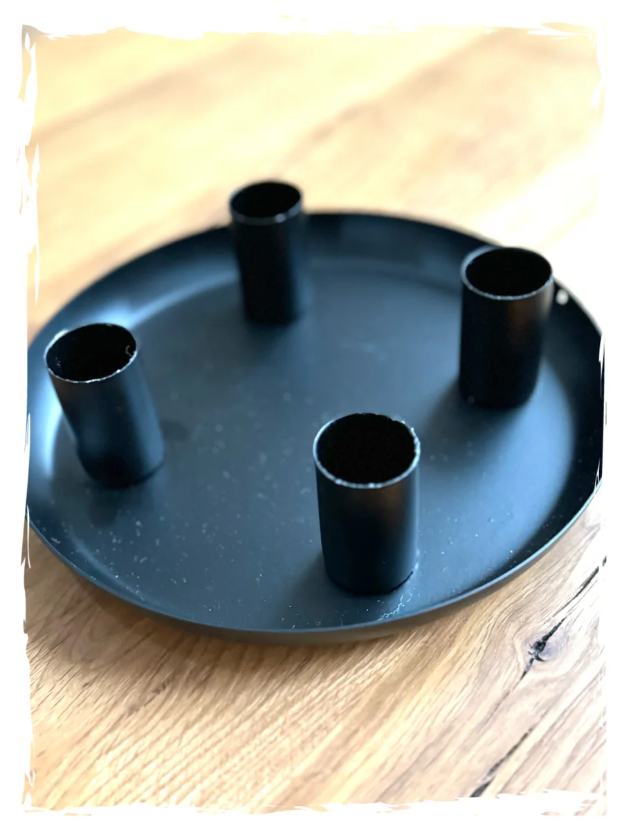 Mini Kerzenteller – Bild 2