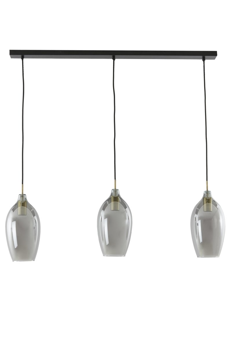 Moderne Dreier-Hängelampe aus Glas Light & Living Lukaro – Bild 3