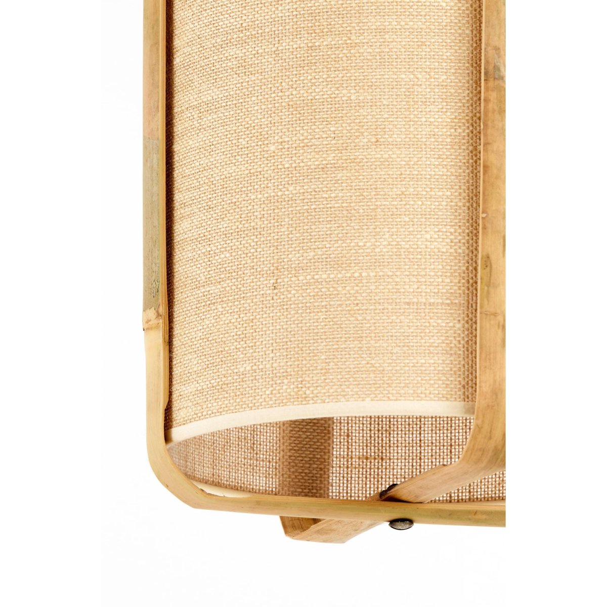 Hängeleuchte beige Bambusrahmen Light & Living Sendai – Bild 4