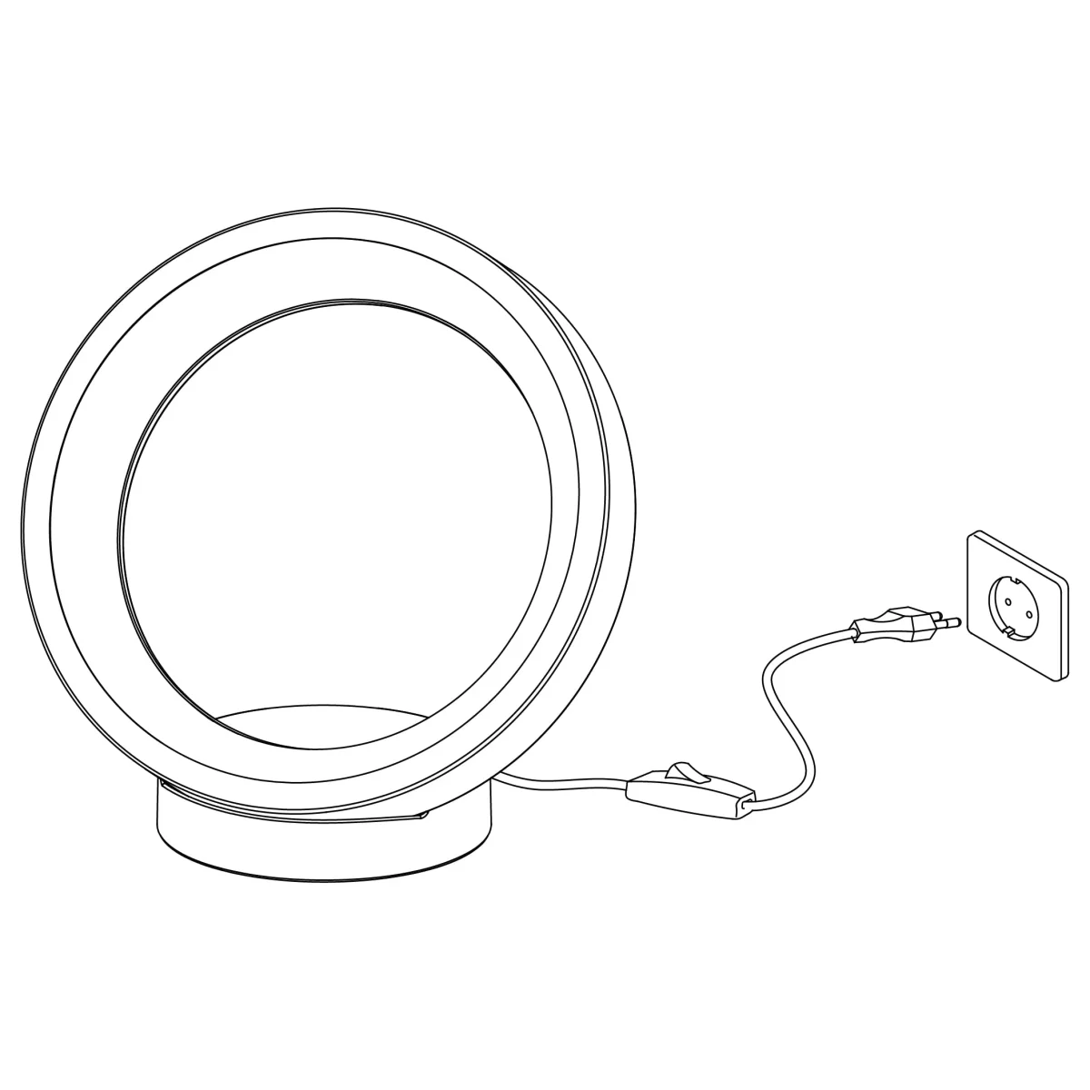 EGLO connect.z Smart-Home LED Tischlampe Marghera-Z, Tischleuchte, ZigBee, App und Sprachsteuerung Alexa, Lichtfarbe einstellbar (warmweiß-kaltweiß), RGB, dimmbar – Bild 3