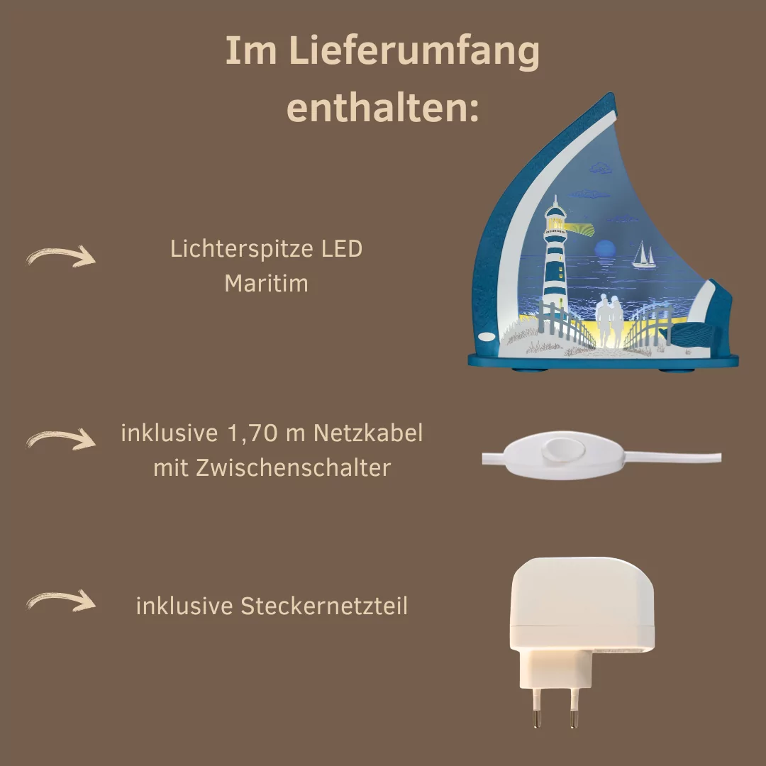 Lichterspitze LED Maritim – Bild 4