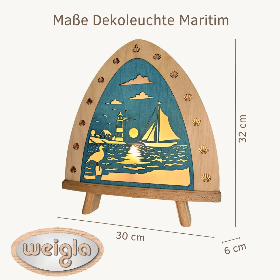 Standleuchte Maritim LED – Bild 4