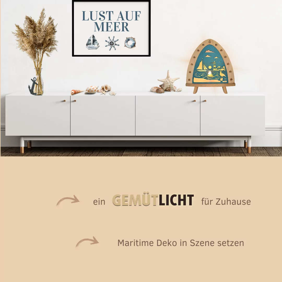 Standleuchte Maritim LED – Bild 6