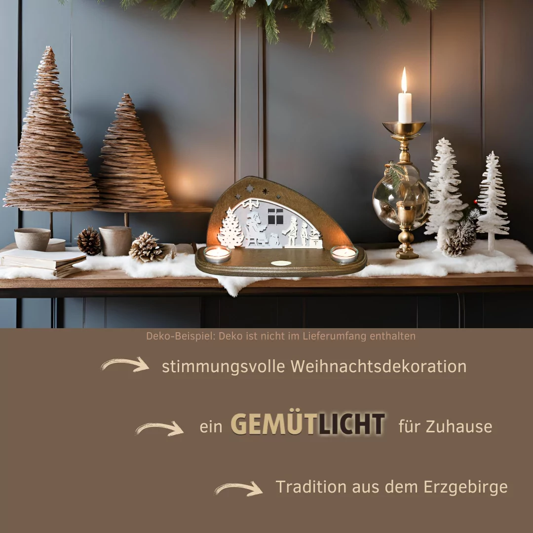 Teelichthalter Bescherung – Bild 5