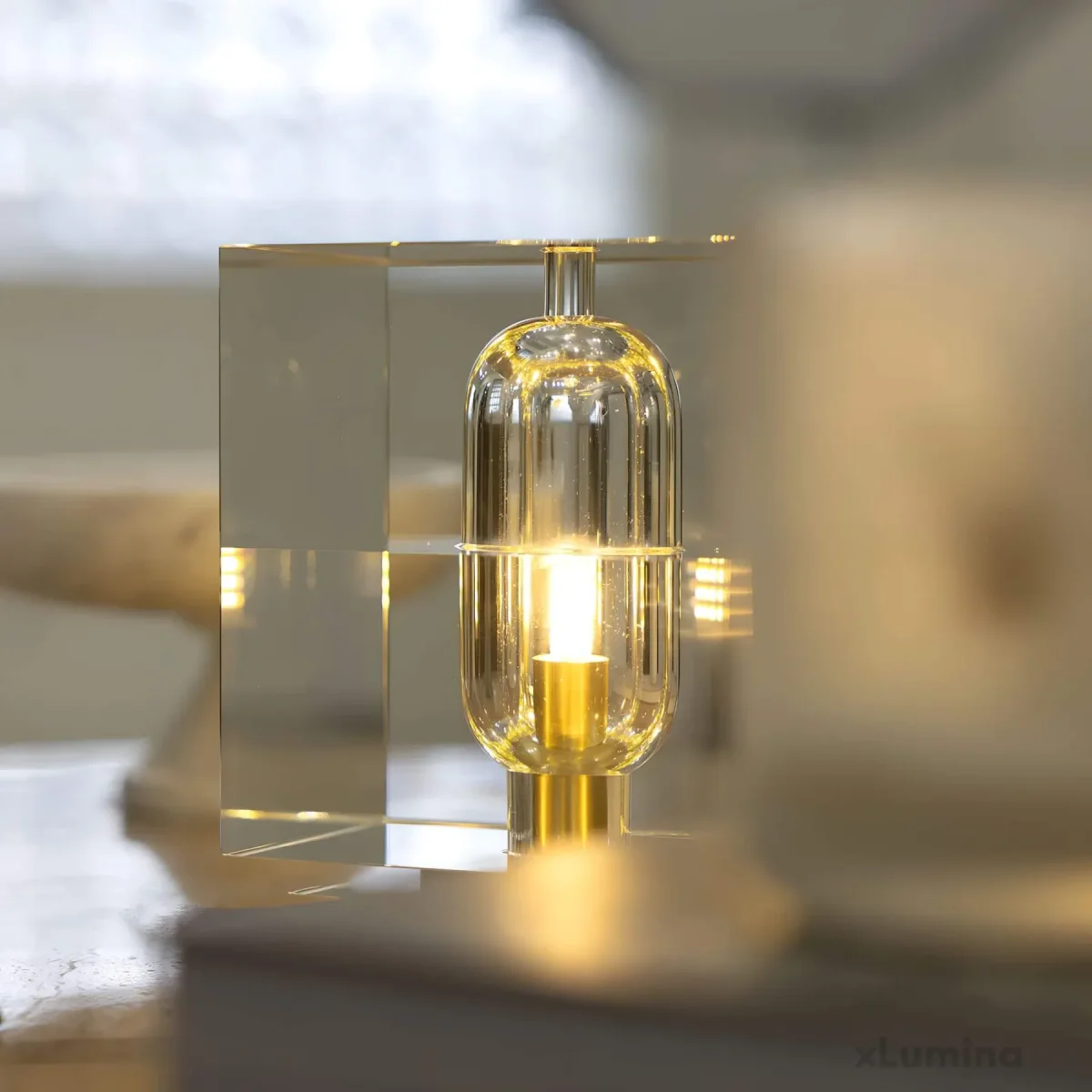 Amarjot Kristall Tischlampe – Bild 6
