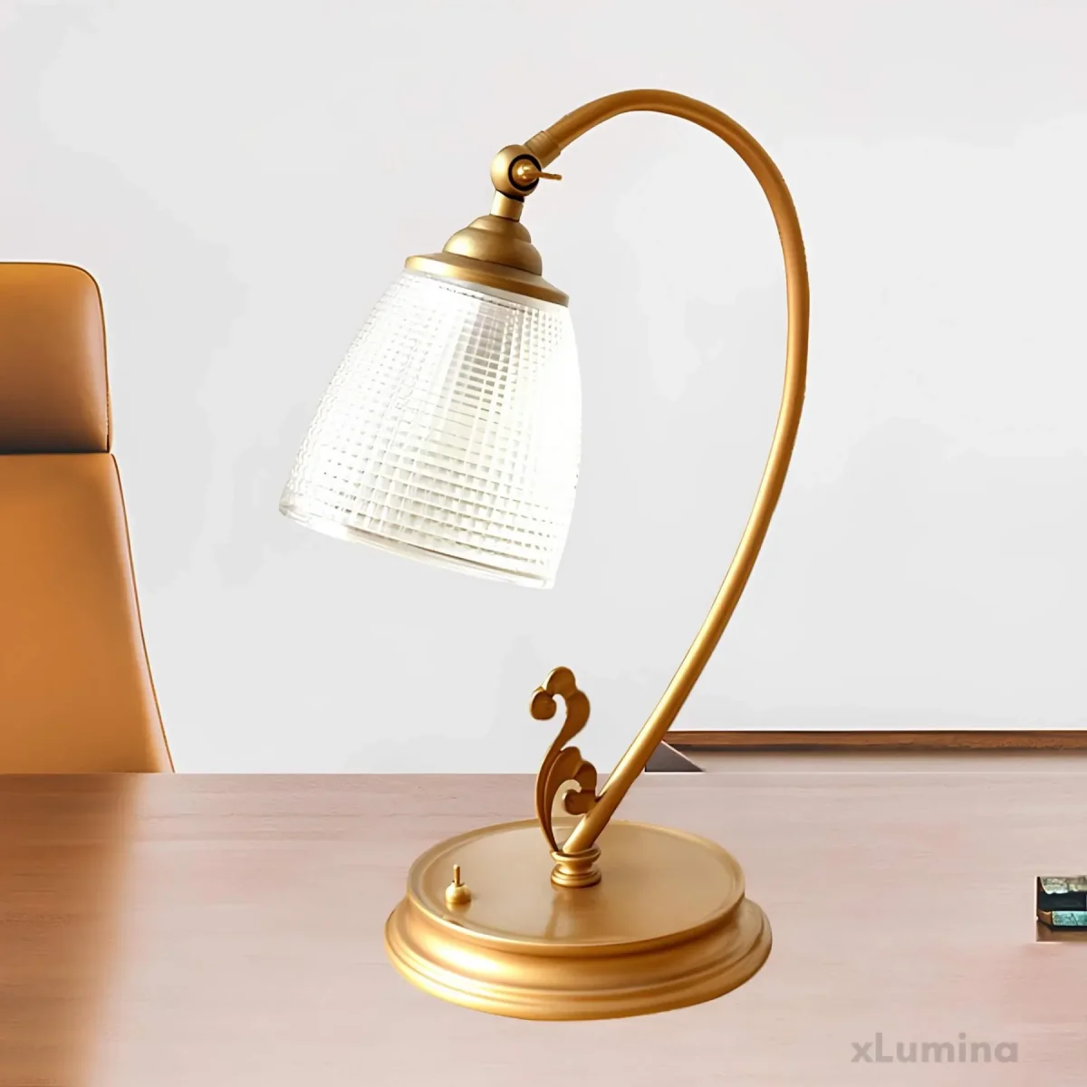 BrightLux - Vintage Nachtlicht Tischlampe – Bild 3