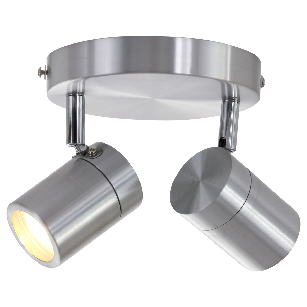 Moderne Stahl-Spot aus Metall Mexlite Upround LED – Bild 6