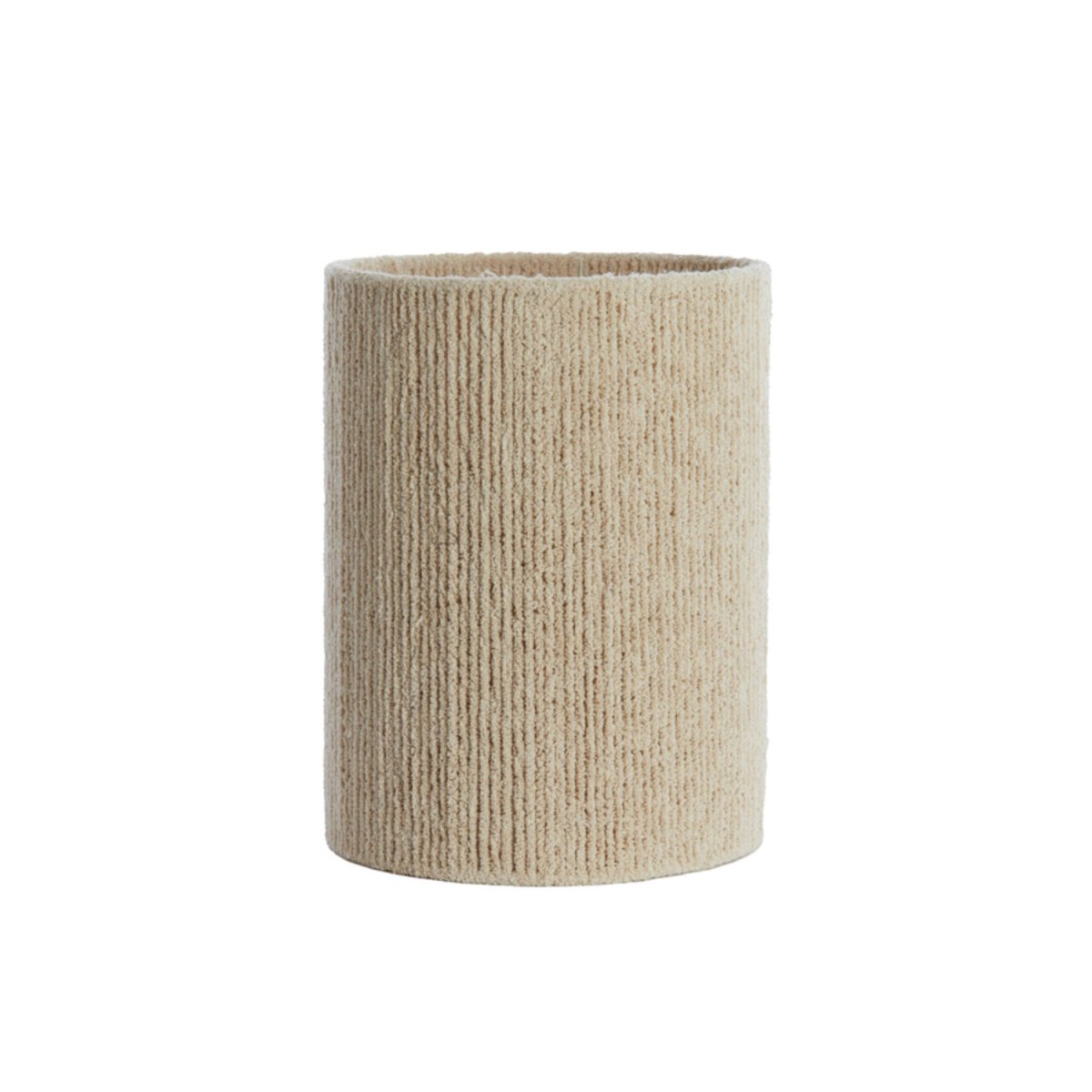 Beige gerippte zylindrische Lampenschirm Light & Living Medana – Bild 2
