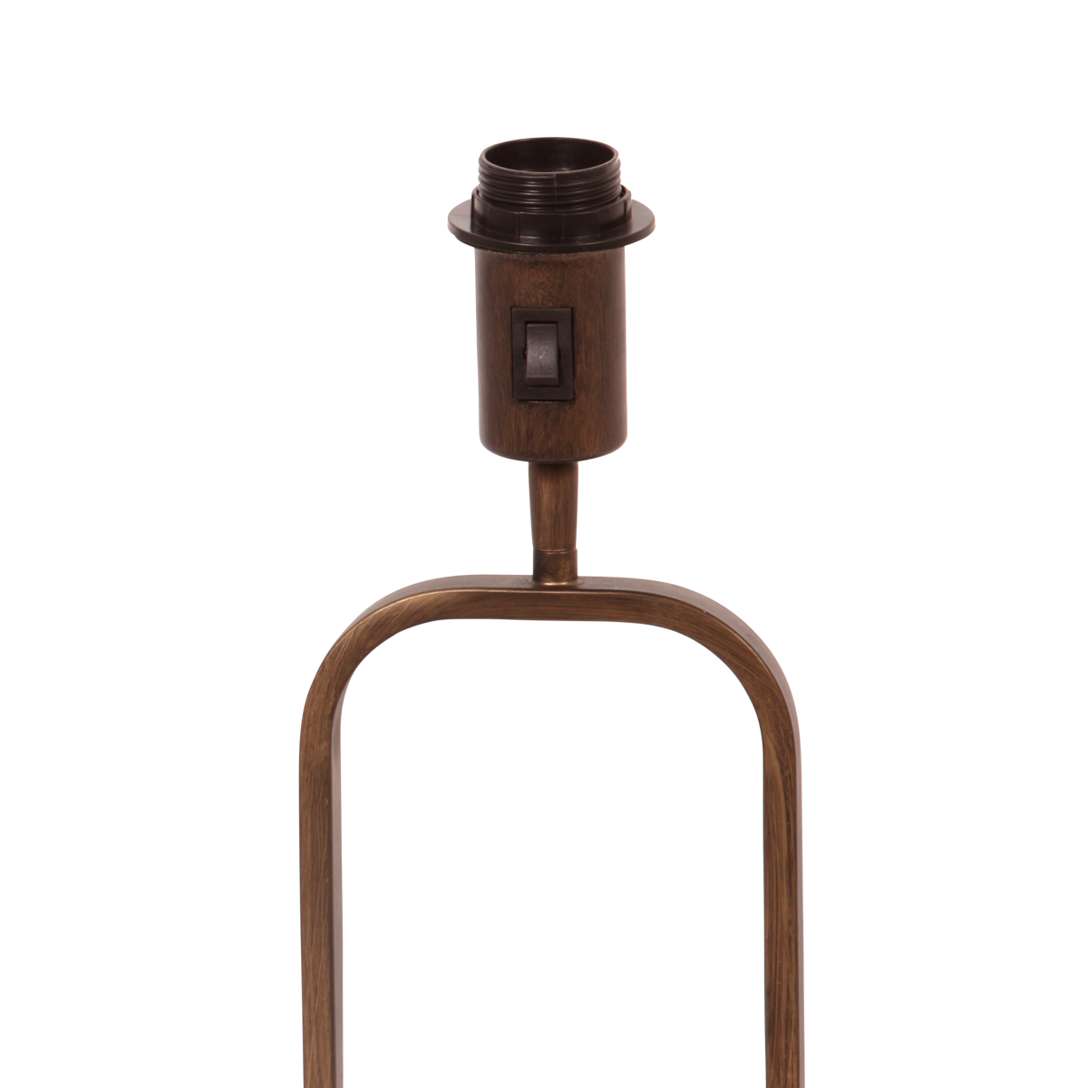 Elegante Tischlampe Bronze ohne Shade Steinhauer Stang – Bild 4