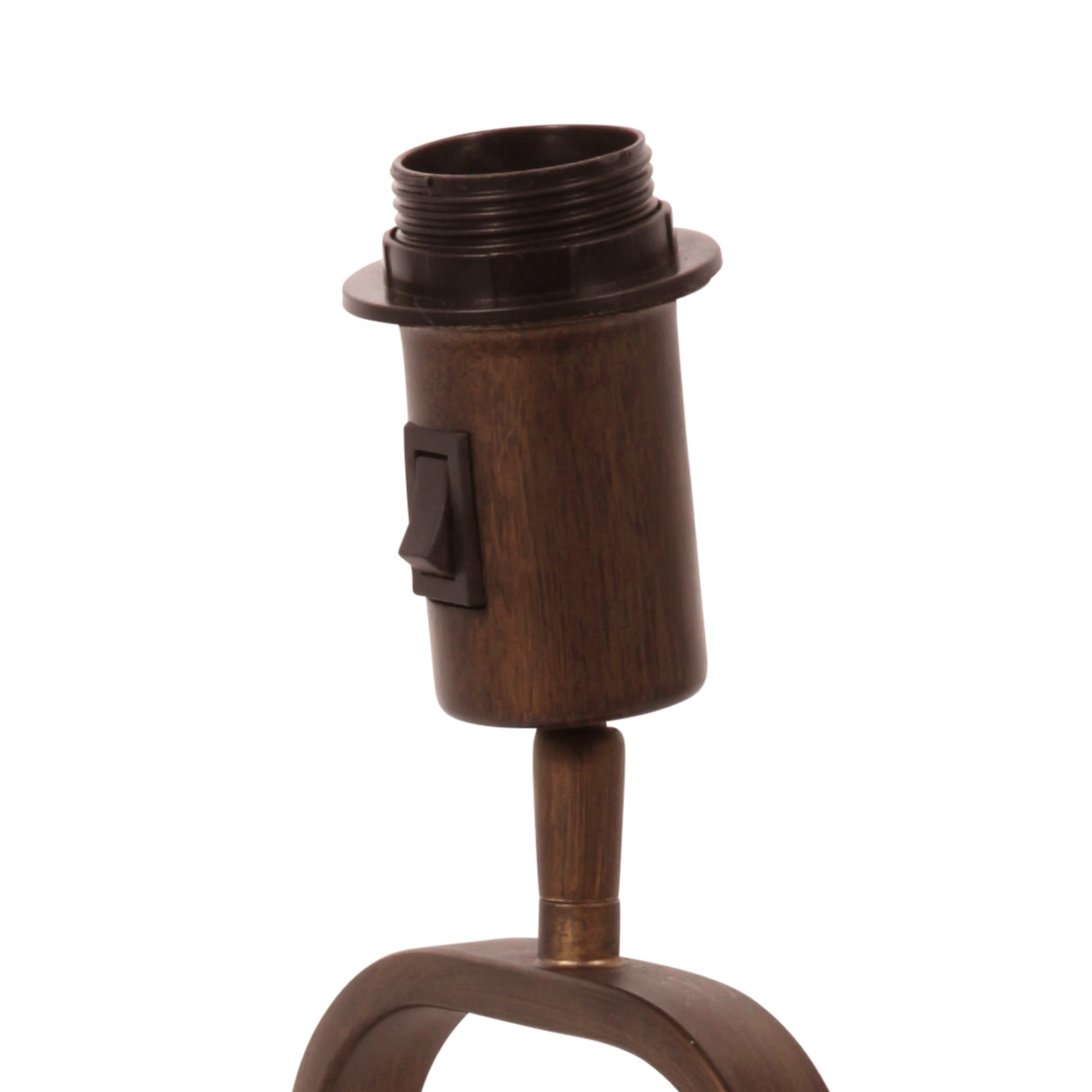 Elegante Tischlampe Bronze ohne Shade Steinhauer Stang – Bild 5