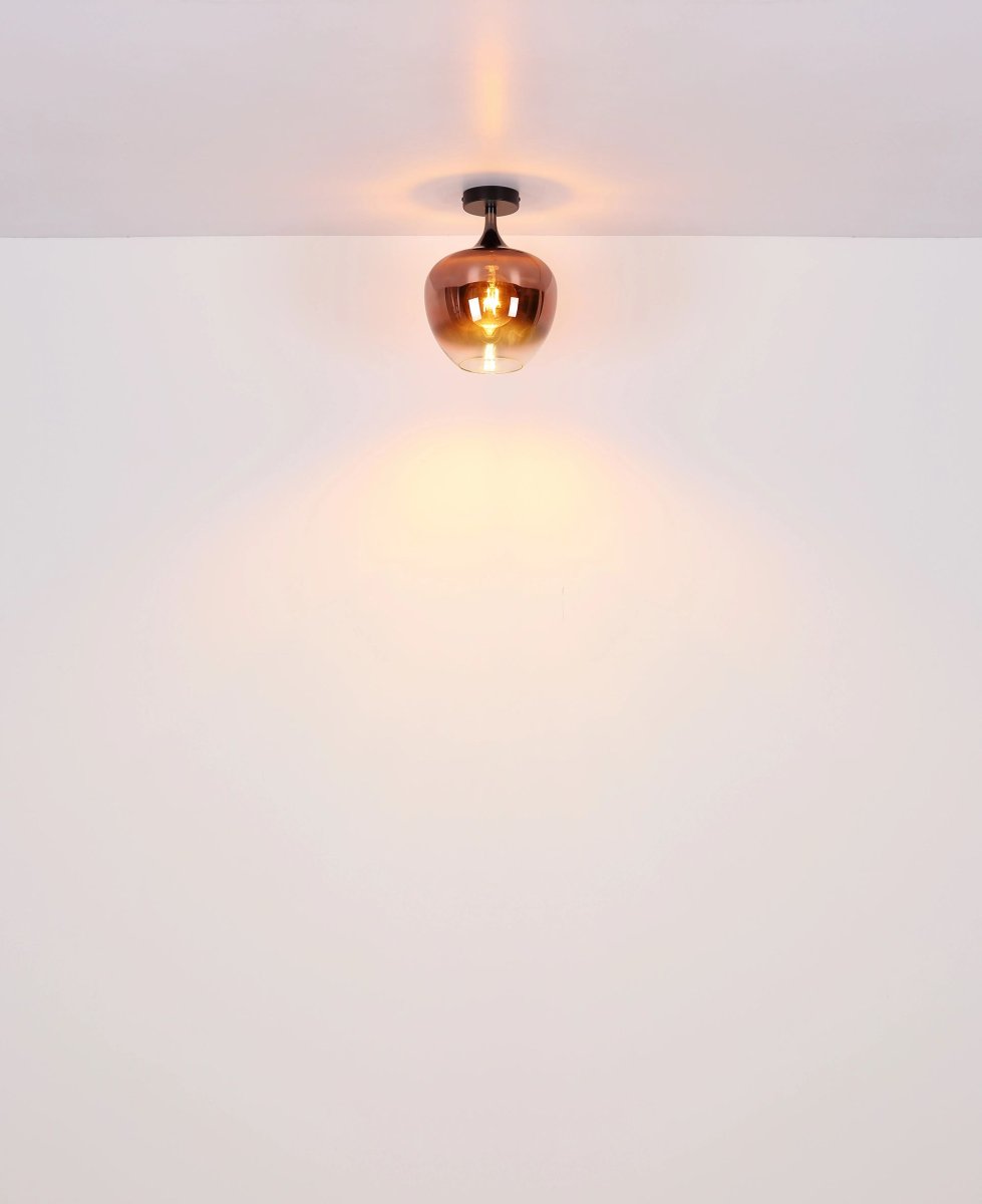 Moderne Hängelampe mit Glaskuppel und Chromfinish Maxy – Bild 6