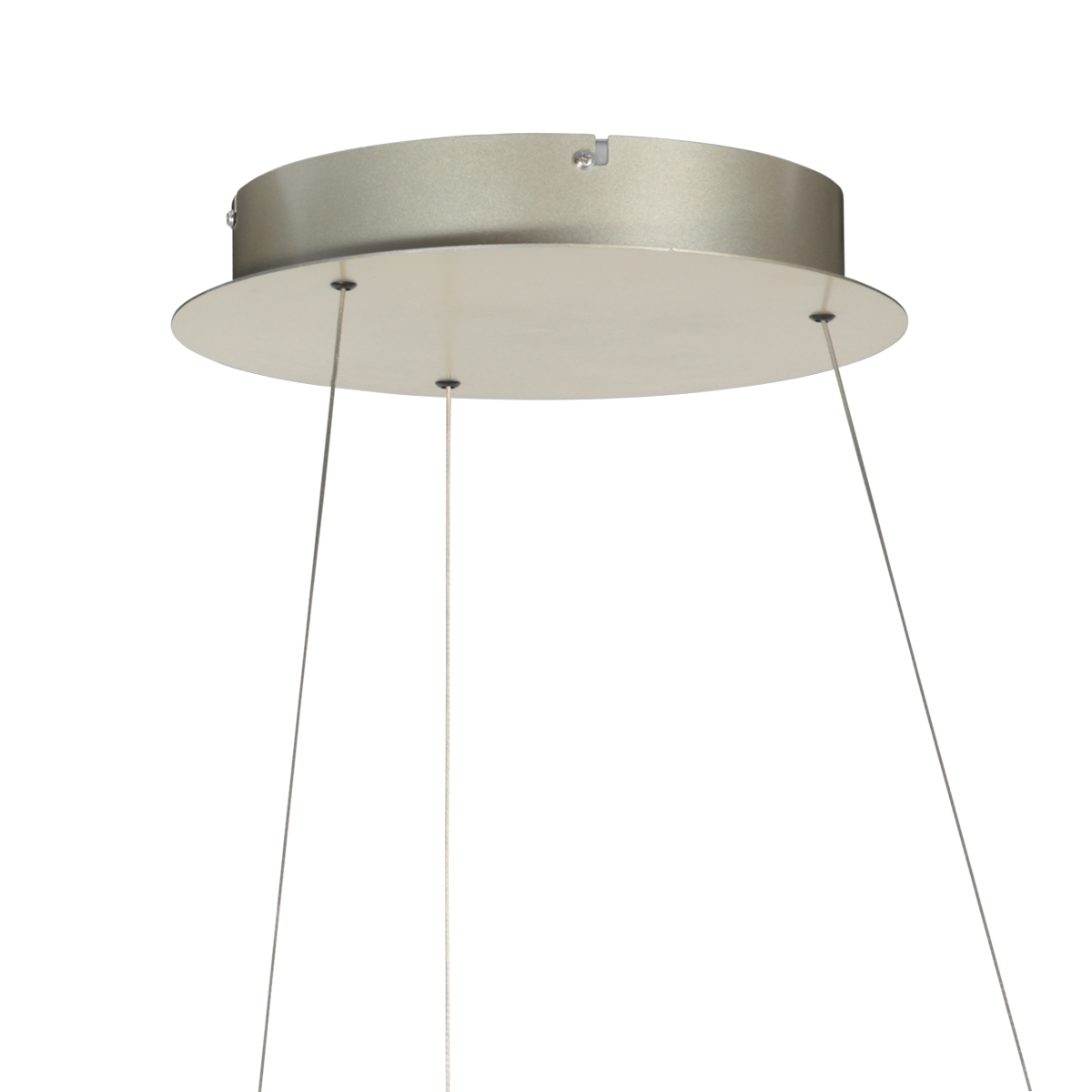 Hängelampe Ring aus Stahl mit dimmbaren LED Steinhauer Ringlede – Bild 7