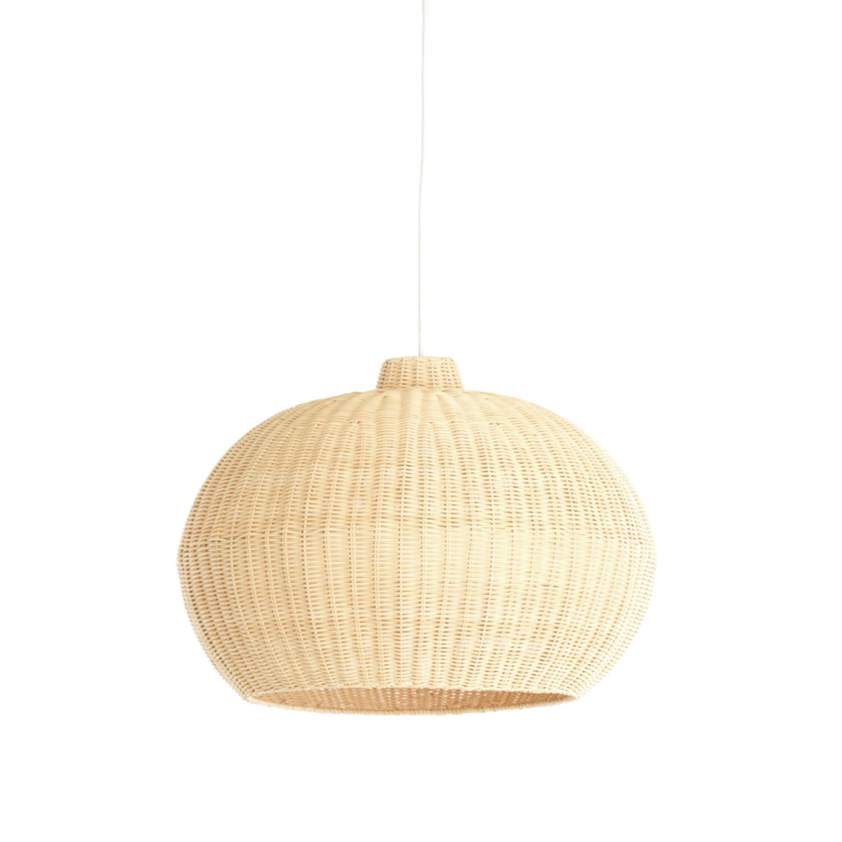 Hängeleuchte Rattan natur handwerklich Light & Living Melzor