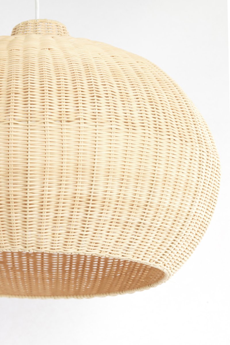 Hängeleuchte Rattan natur handwerklich Light & Living Melzor – Bild 6