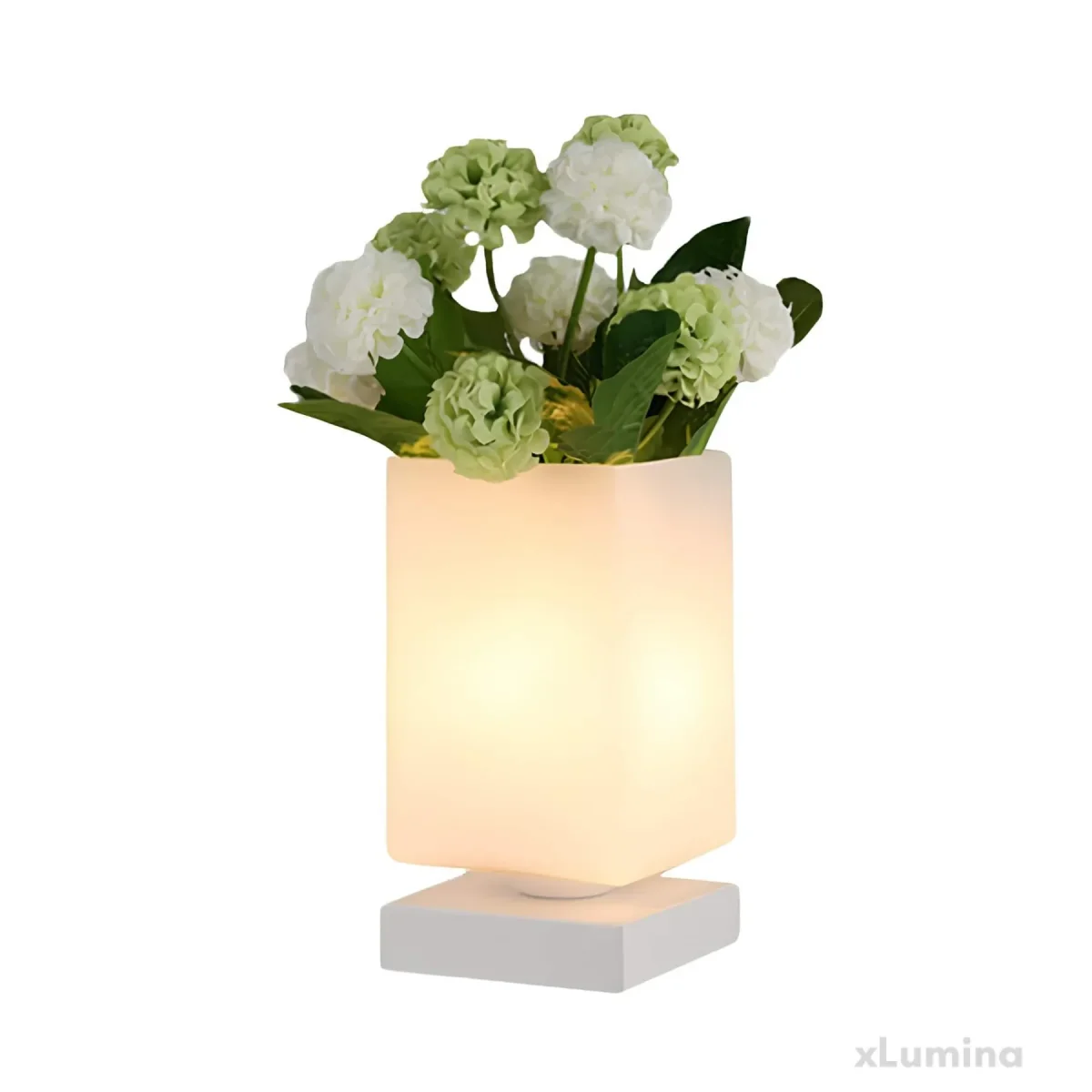 Luna Nachtlampe - Elegante Glas Tischleuchte – Bild 3