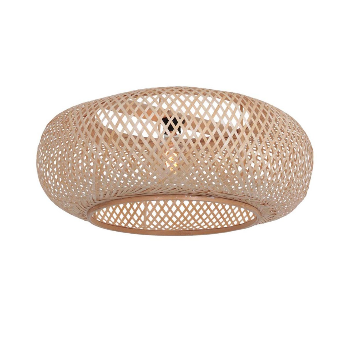 Bogenlampe Natur Bambus Schirm GOOD&MOJO Solva – Bild 6