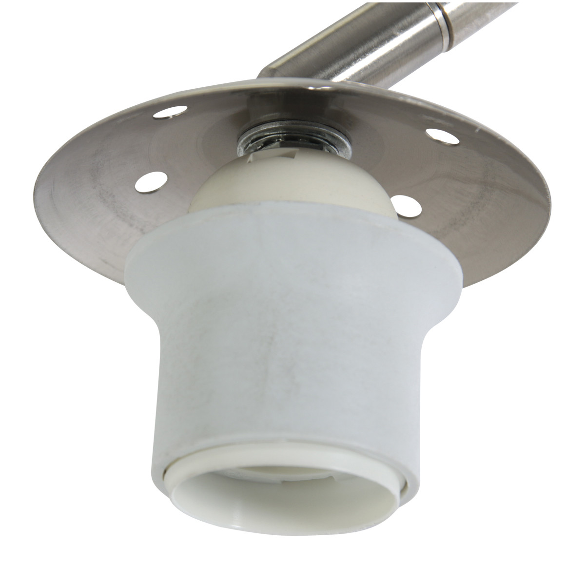 Moderne Stahl-Stehlampe aus Metall Steinhauer Sparkled Light – Bild 5