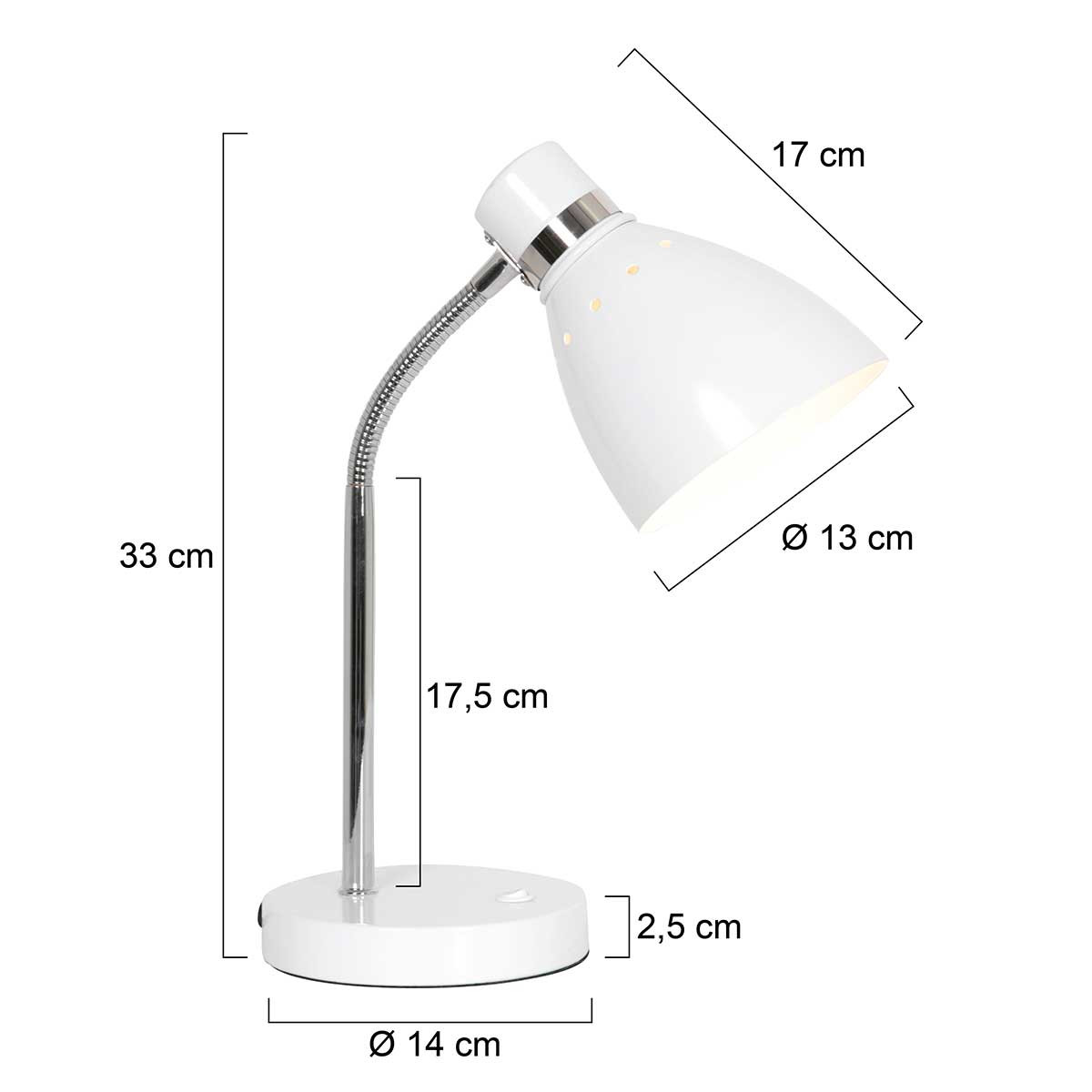 Moderne Tischlampe für Büro und Schreibtisch Steinhauer Spring – Bild 7