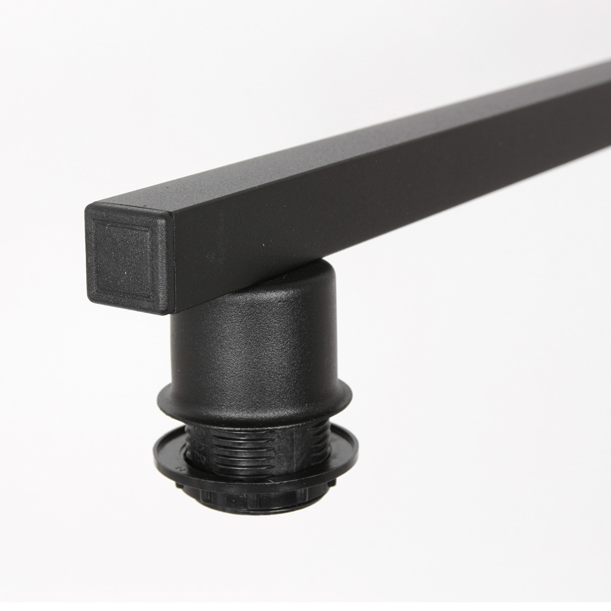 Moderne schwarze Metall-Hängeleuchte Steinhauer Stang – Bild 5