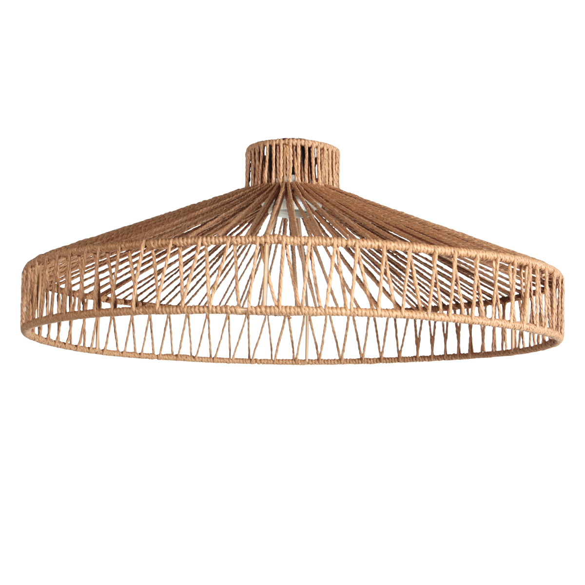 Bogenlampe schwarzer Seil-Lampenschirm Mexlite Solva – Bild 6
