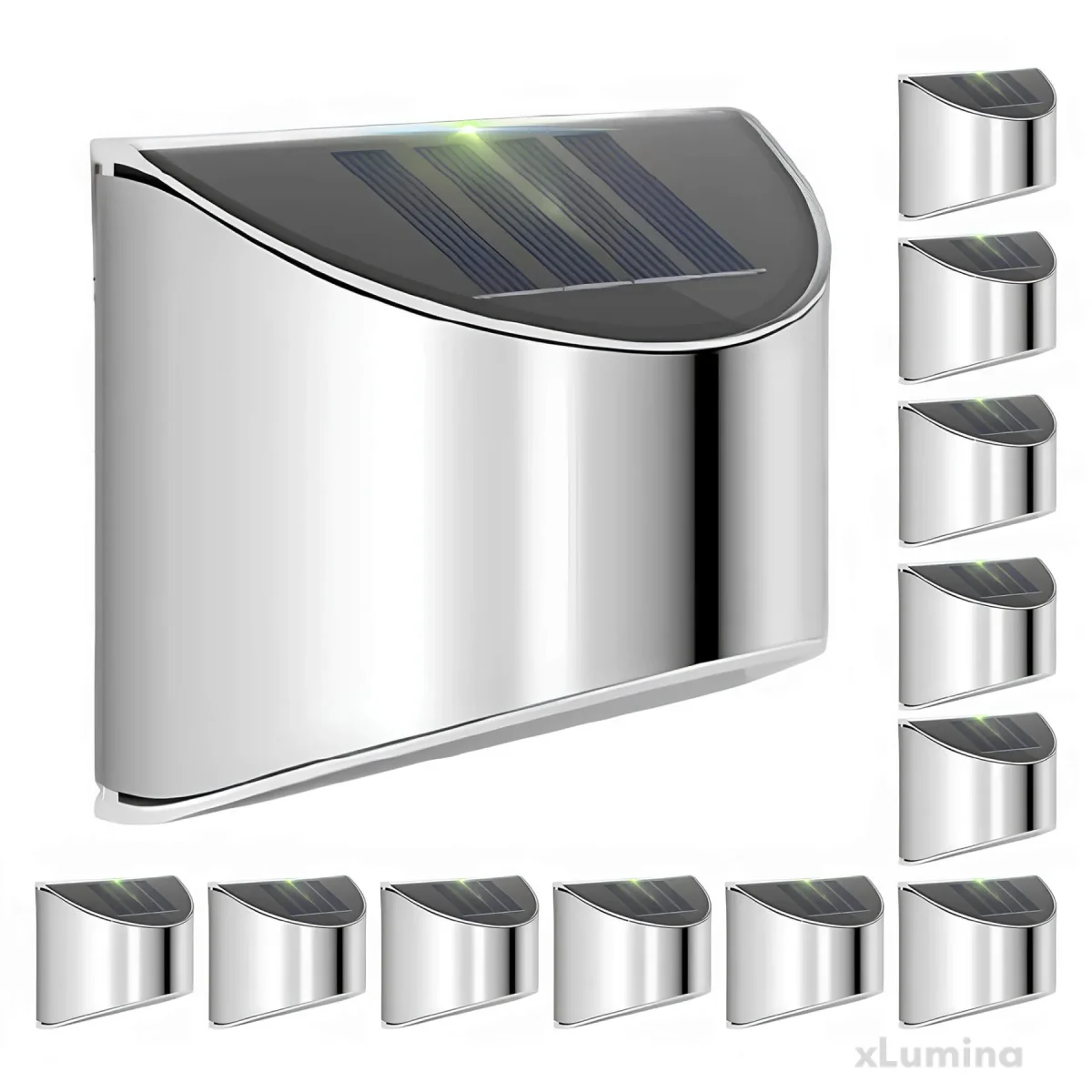 Solar-LED Wandleuchte – Bild 3