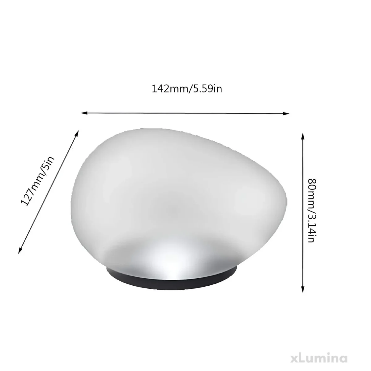 SolarGlow - Solarkiezelsteinlampe – Bild 8