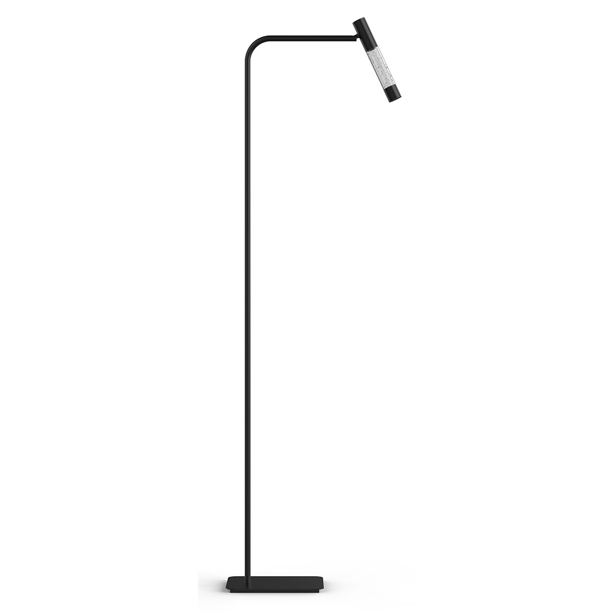 Slim schwarze Alisio Stehlampe mit dimmbaren LED – Steinhauer – Bild 2