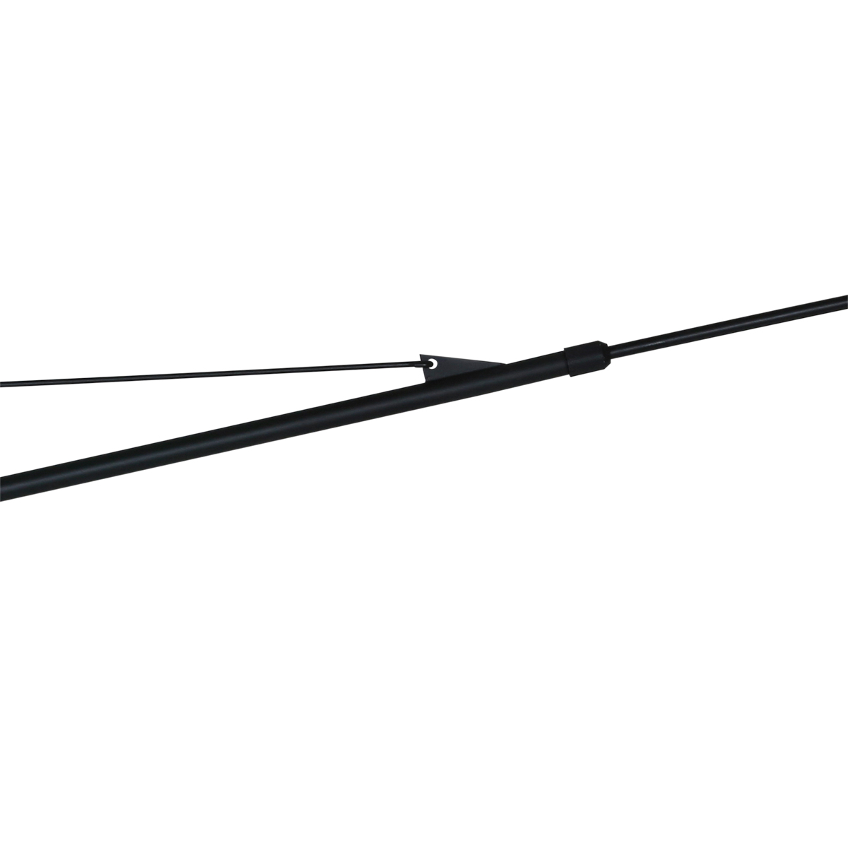 Wandleuchte Schwarze Gewebeschirm Steinhauer Elegant Classy – Bild 4