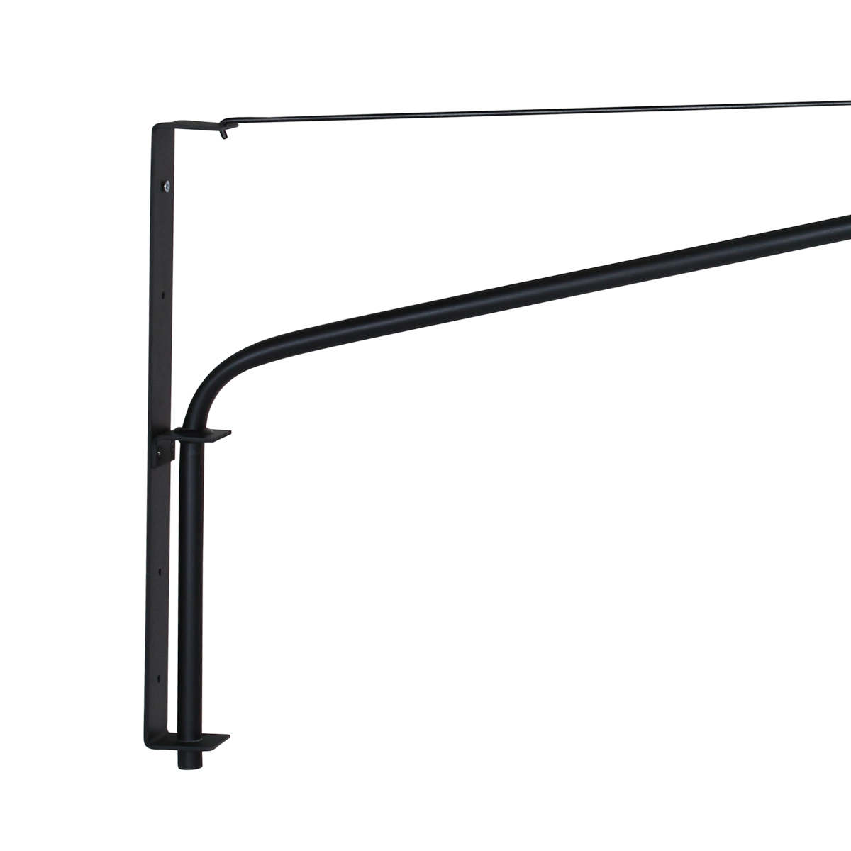 Wandleuchte Schwarze Gewebeschirm Steinhauer Elegant Classy – Bild 5