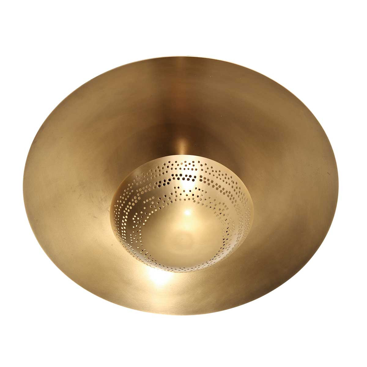 Deckenlampe rund in bronze gold Anne Light & Home Brassi – Bild 8